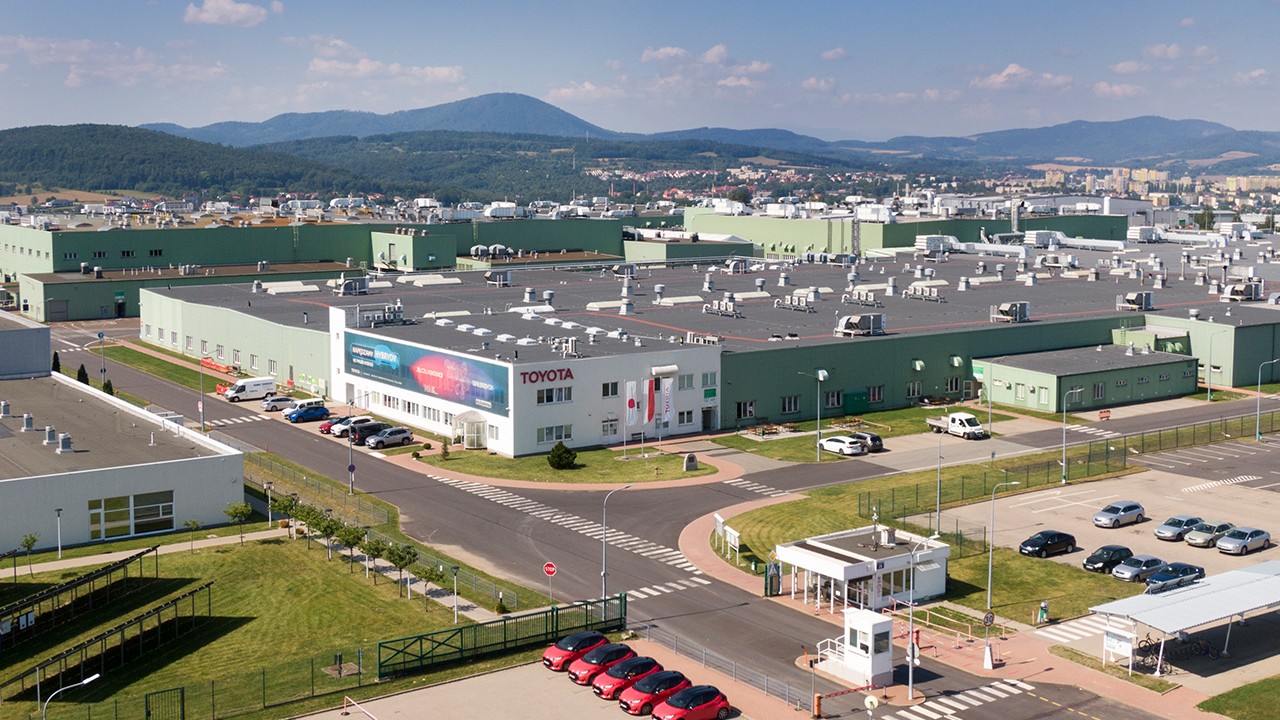 Toyota Motor Manufacturing Poland Sp.zo.o in Walbrzych.